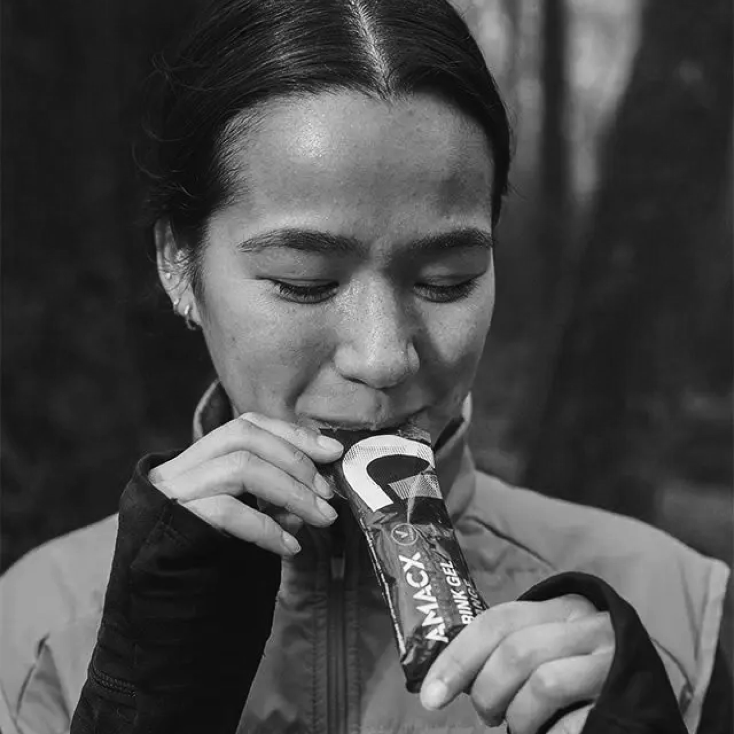 Amacx Drink gel promofoto hardloper