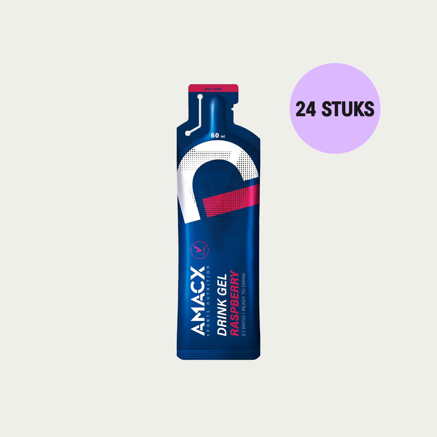Amacx Drink Gel Rasberry - Voordeelverpakking 6 stuks - Sportvoedingdirect