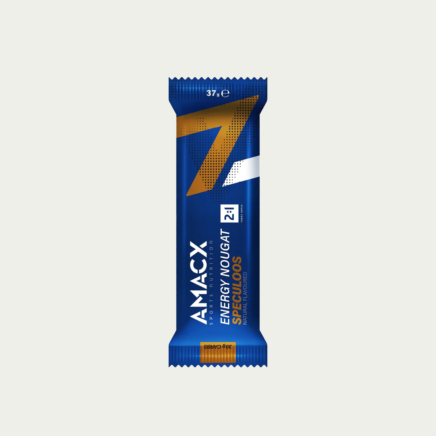 Amacx Energy Nougat Speculoos - energiereep met 32g koolhydraten en speculaassmaak - SportvoedingDirect