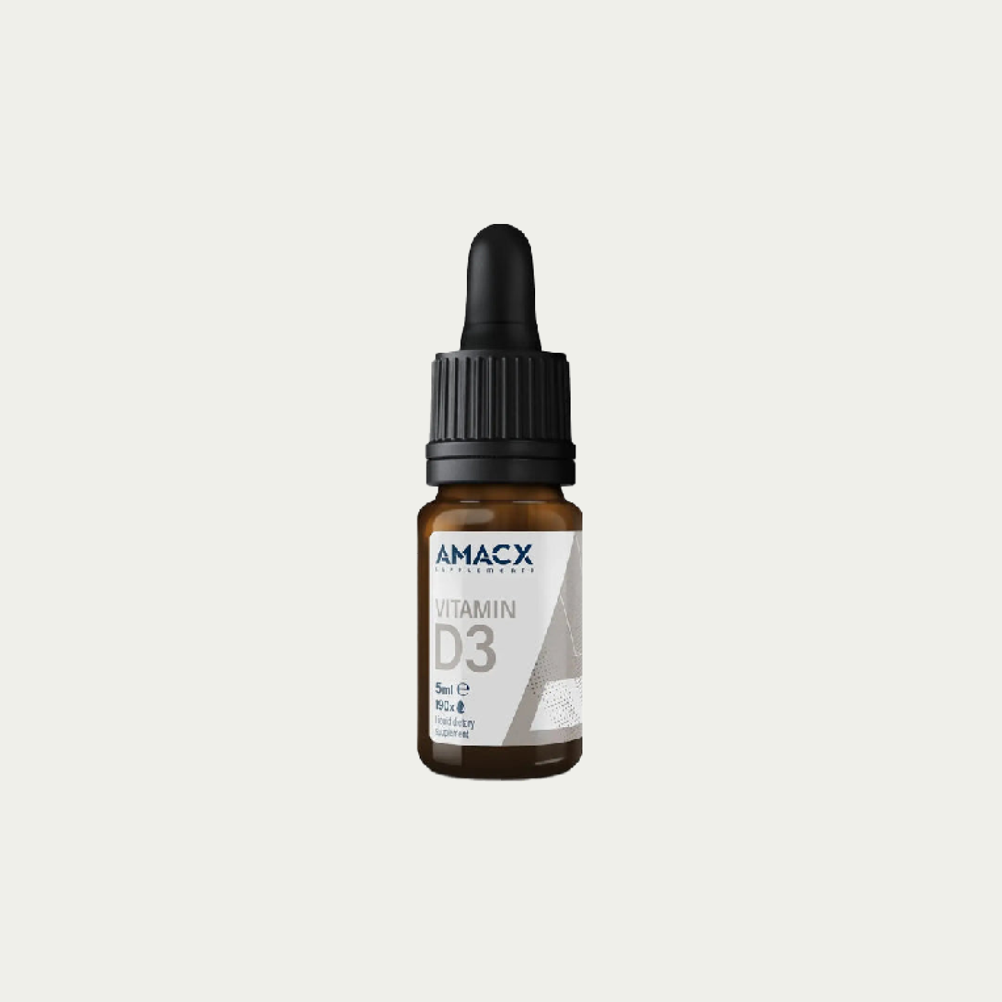 Amacx vitamine d3 druppels voor bij het ontbijt.