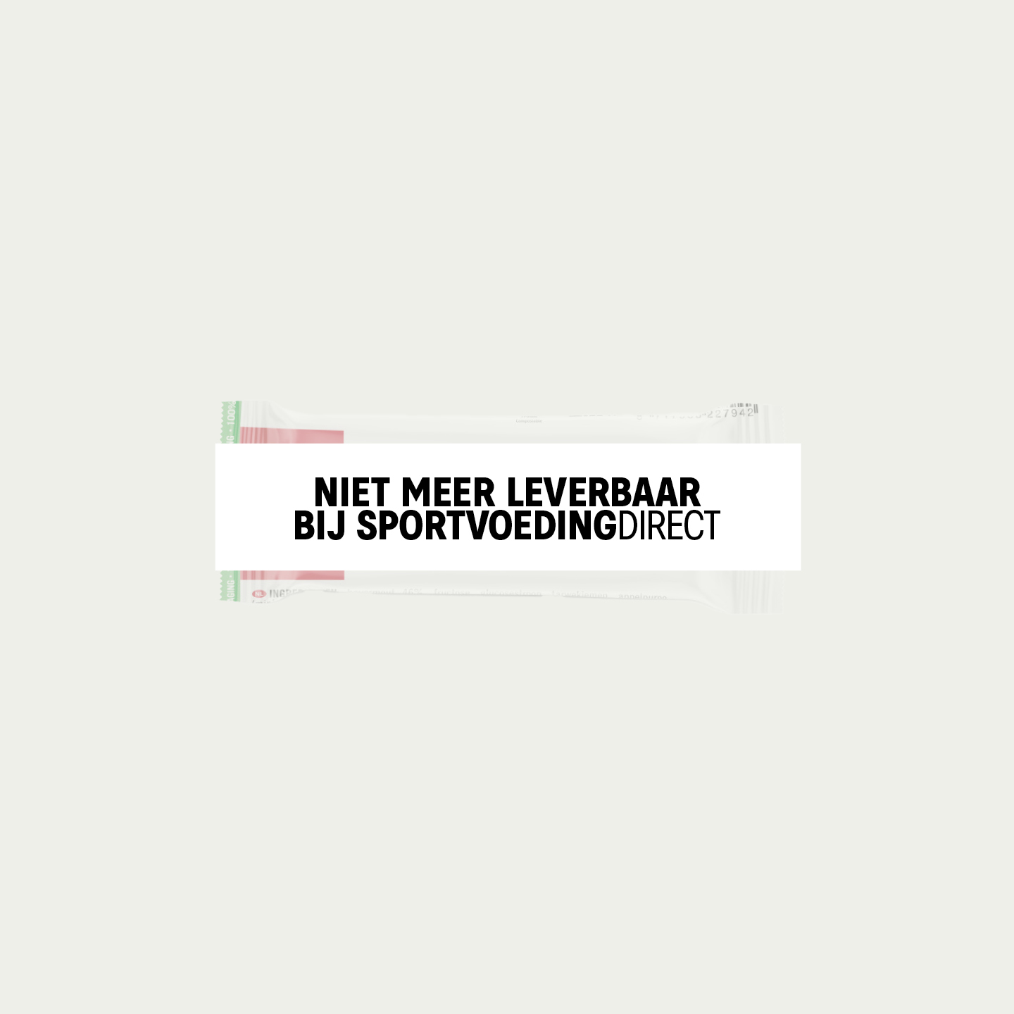 BYE Endurance bar met de smaak appelkaneel. is een energiereep met natuurlijke smaken. Verkrijgbaar bij SportvoedingDirect