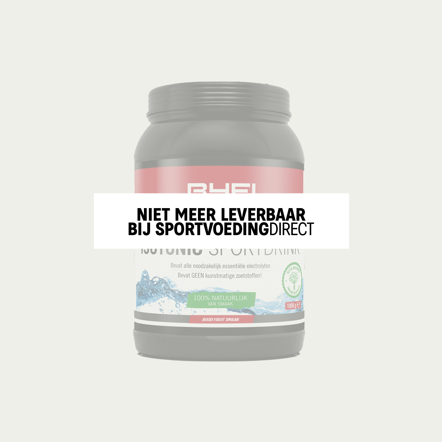 BYE Isotone sportdrank voor duursporters – natuurlijke smaak, elektrolyten en 2:1 koolhydraatverhouding