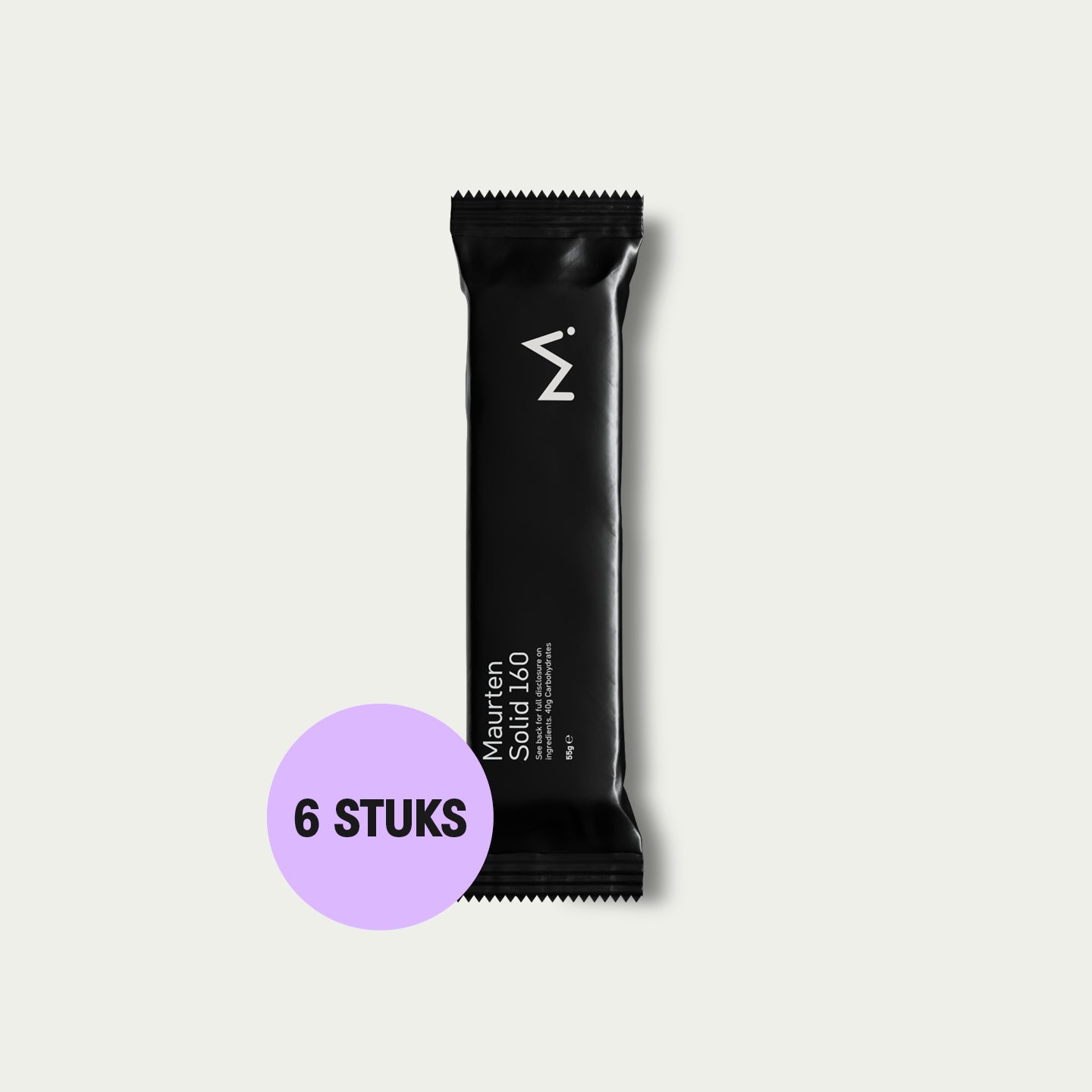 Maurten Solids 6 stuks – energy bar voor hardlopers en fietsers met snelle koolhydraten.