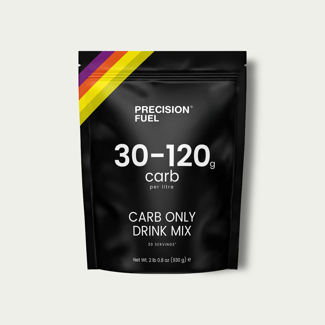 Precision Carbs Only – energiepoeder met 60 g koolhydraten voor hardlopen en lange trainingen.