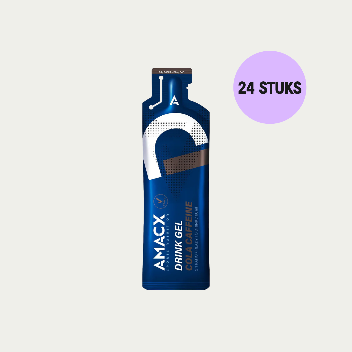 Amacx Drink Gel Cola met cafeine  - Voordeelverpakking 24 gels - SportvoedingDirect
