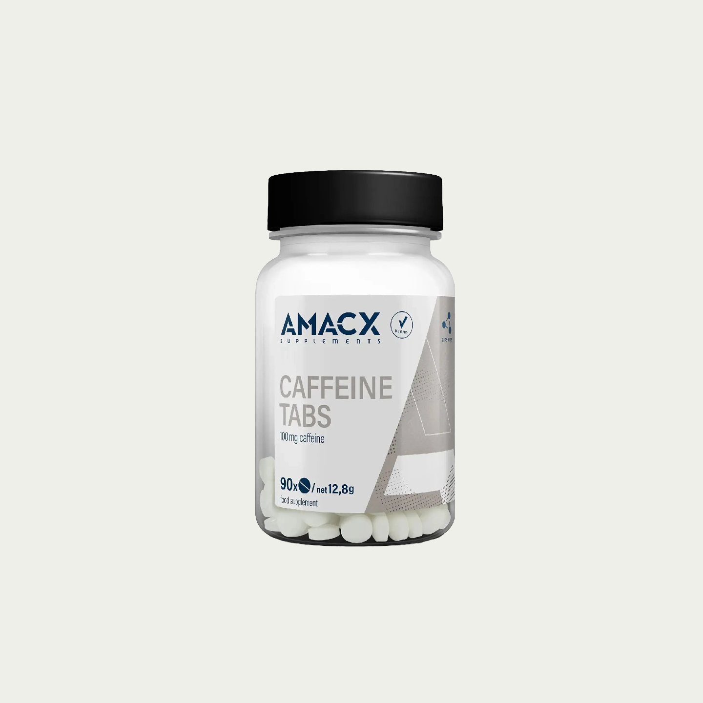 Amacx caffeine tabs voor de caffeine boost tijdens het sporten
