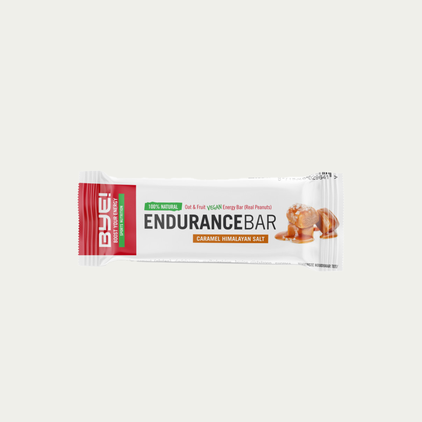 BYE Sportvoeding Energiereep voor triatlon. is speciaal ontwikkeld voor gebruik tijdens duursport.