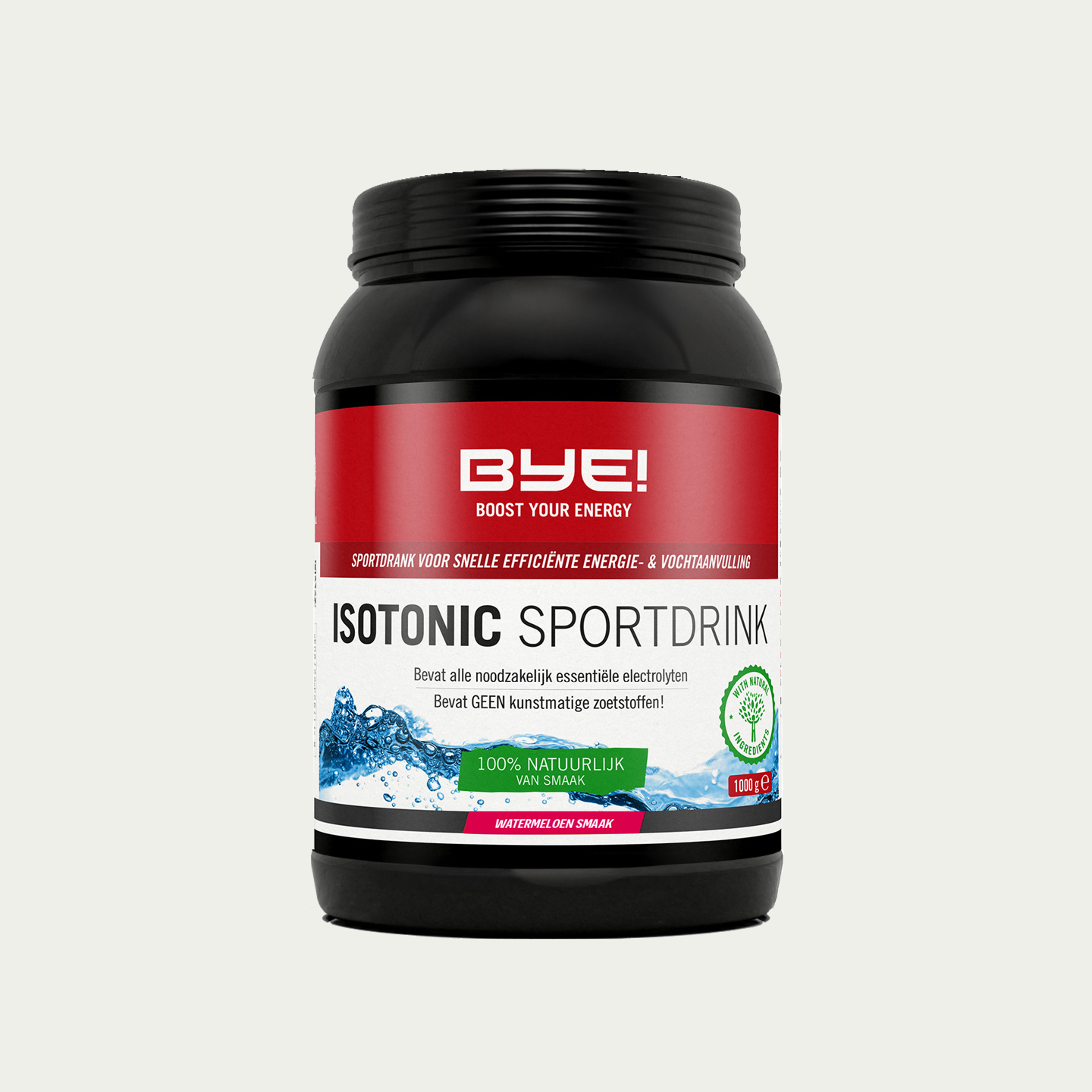 BYE isotone Sportdrank voor langdurige inspanning – 2-in-1 formule met elektrolyten en natuurlijke ingrediënten