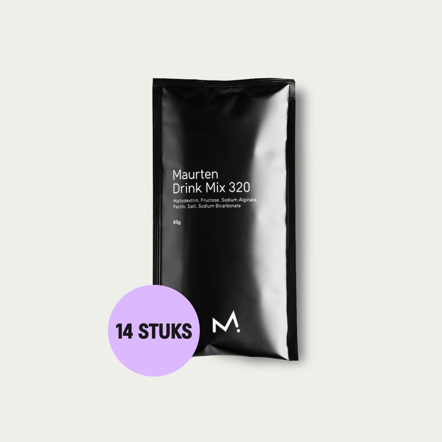 Maurten Drink Mix 320 14 stuks – isotone koolhydraatdrank voor wielrennen en lange inspanningen.