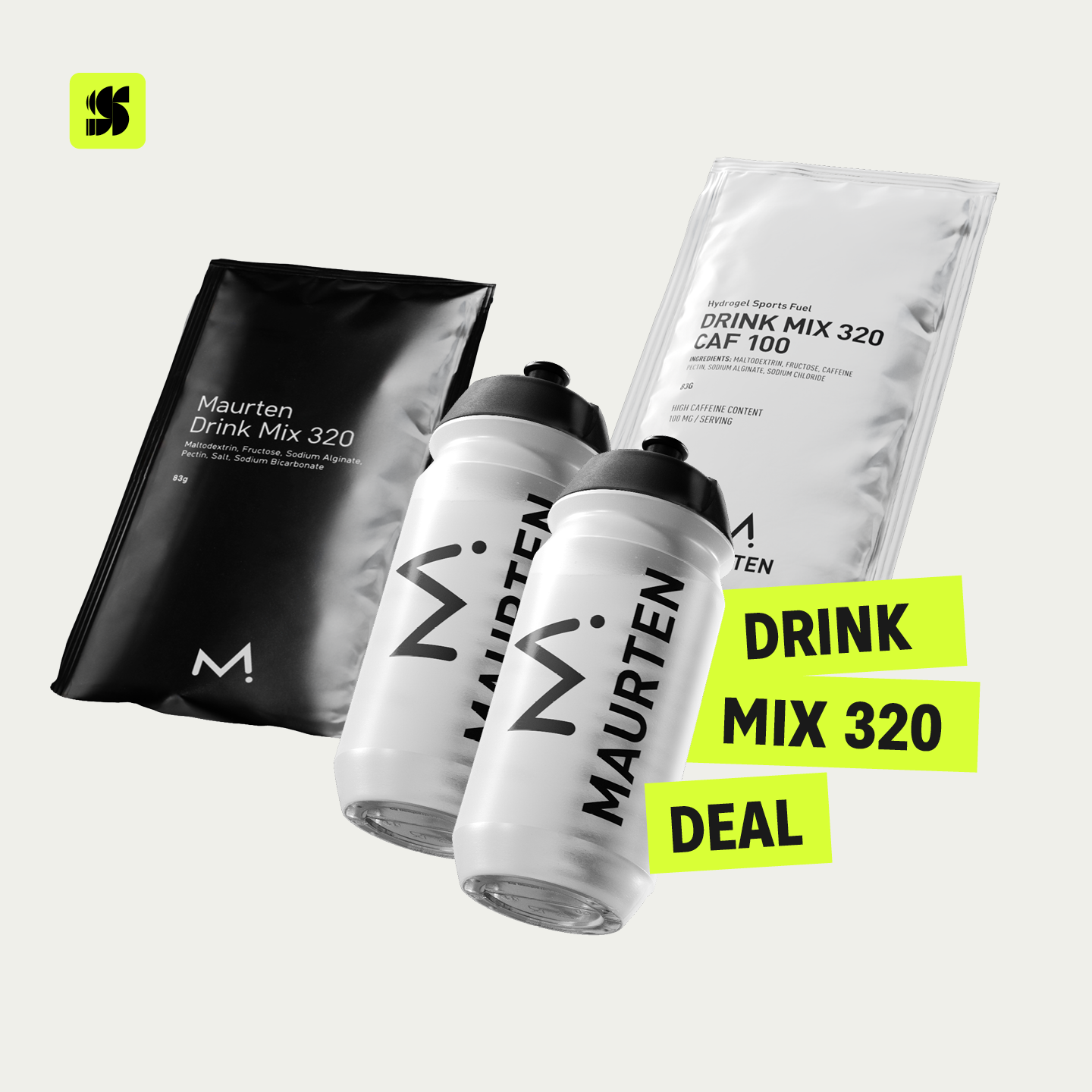 Maurten aanbieding met de Drink Mix 320 bij SportvoedingDirect