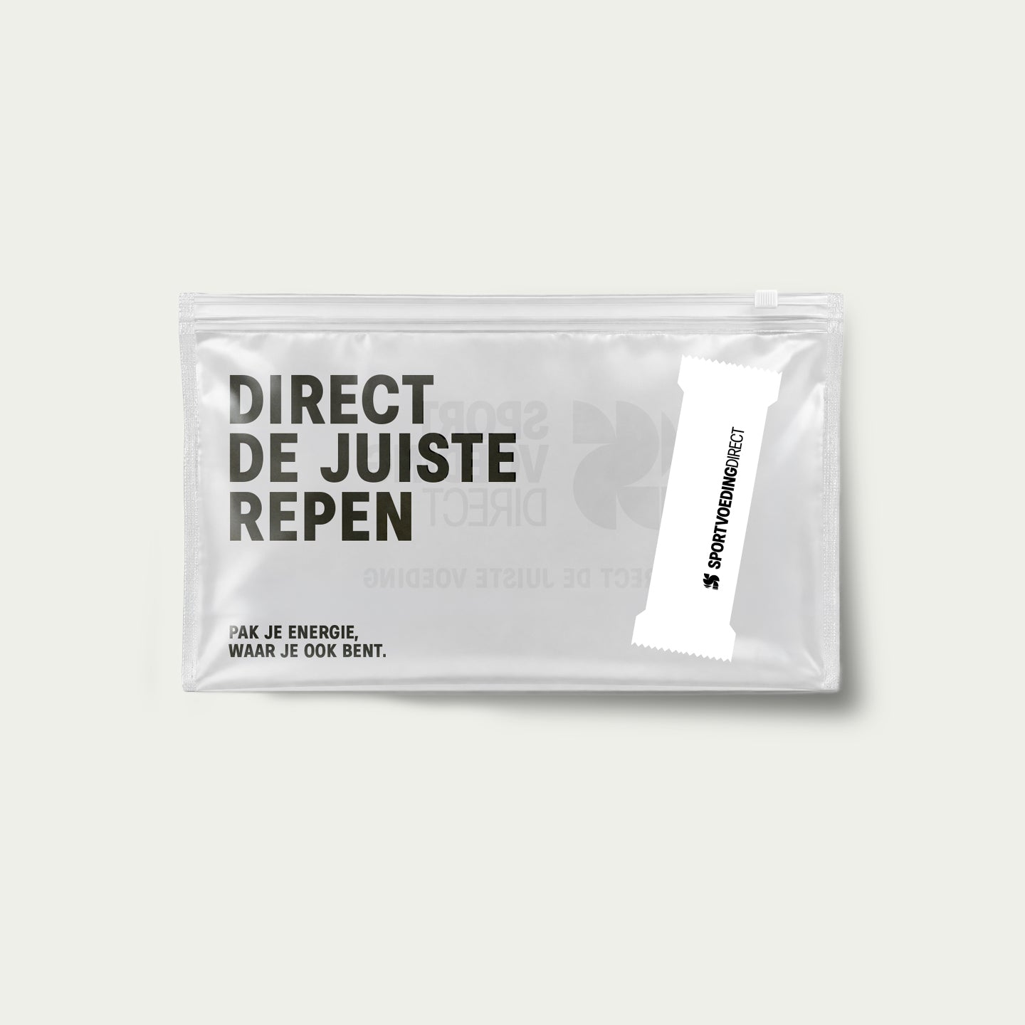 SportvoedingDirect Ziplock Bag