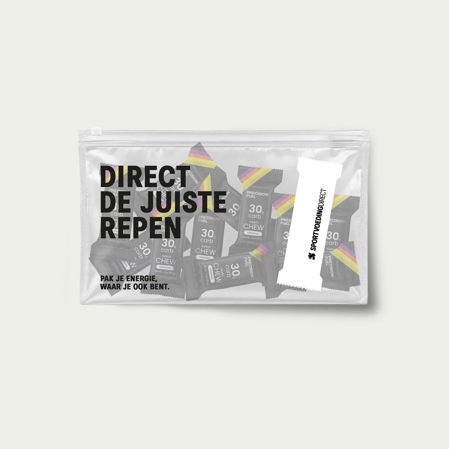 SportvoedingDirect Ziplock Bag
