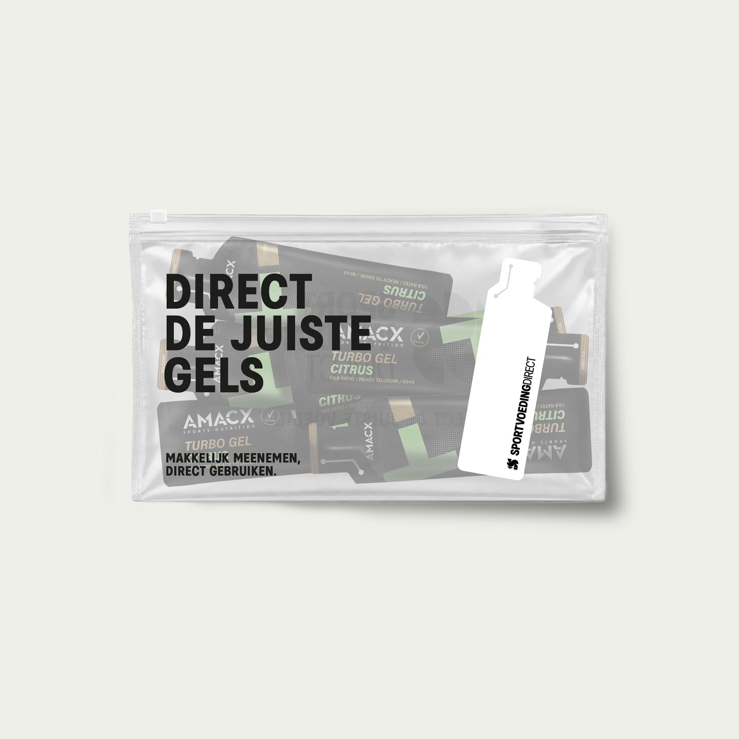 SportvoedingDirect Ziplock Bag